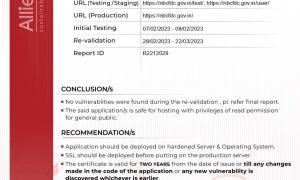 Website-Security Audit Certificate